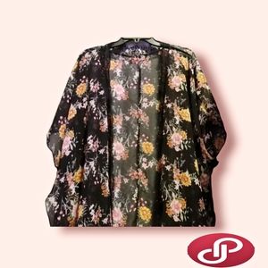 Women's Floral Lace Cardigan